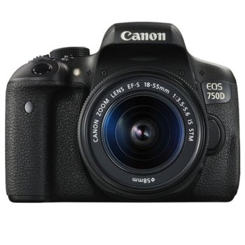 Canon EOS 750D + EF-S 18-55 IS STM + DSLR ENTRY