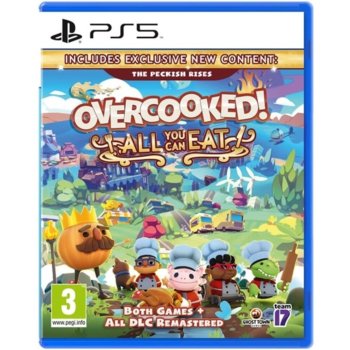 Игра за конзола Overcooked: All You Can Eat, за PS5 | JAR Computers Overcooked: All You Can Eat PS5
