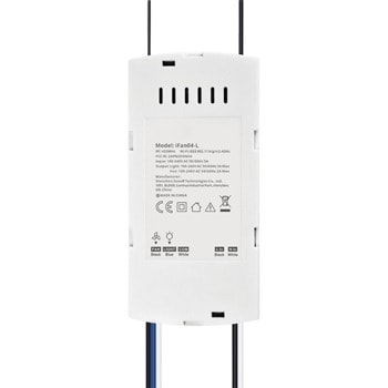 Смарт ключ за таванен вентилатор Elmark IFAN03, Wi-Fi, 660W, 100-240V, IP20, бял image
