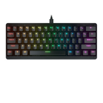 Клавиатура Cougar Puri Mini RGB, механична, гейминг, N-Key rollover, черна, USB | JAR Computers клавиатура cougar puri mini rgb CG37PRMRM1MI0002
