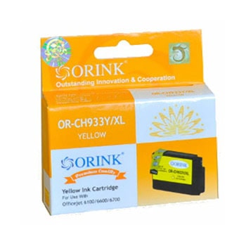 Касета за HP OfficeJet 6100/6600/6700/7110/7510A/7610/7612 - Yellow - HCN056AE - Orink - Неоригинална, Заб.: 825 брой копия | JAR Computers Orink HCN056AE