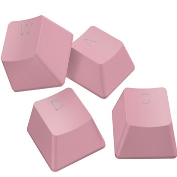 Капачки за механична клавиатура Razer PBT Keycap + Coiled Cable Upgrade Set (RC21-01491000-R3M1), 120-Keycap Set, US/UK Layout, розов | JAR Computers Razer RC21-01491000-R3M1