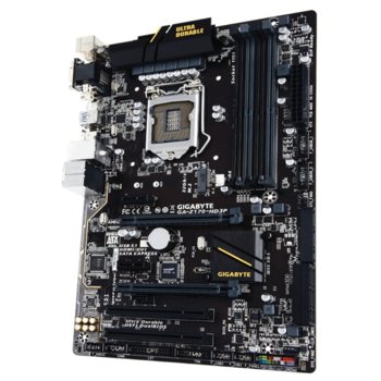 Дънна платка Gigabyte GA-Z170-HD3P (rev 1.0), Z170, LGA1151, DDR4, PCI-E (HDMI&DVI)(CF), 6x SATA 6Gb/s, 3x SATA Express, 1x M.2 Socket, 3x USB 3.0, ATX | JAR Computers Gigabyte GA-Z170-HD3P (rev. 1.0)