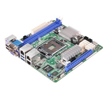 Дънна платка за сървър ASRock Rack E3C226D2I, LGA1150, DDR3 ECC/non-ECC UDIMM, 2x LAN1000, 6x SATA 6Gb/s, RAID 0, 1, 5, 10, 2x USB 3.0, 2x USB 2.0, Mini ITX | JAR Computers ASRock Rack E3C226D2I