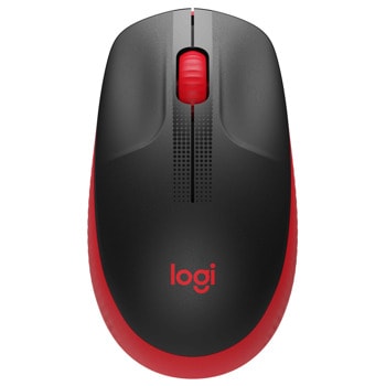 Мишка Logitech M190, оптична (1000dpi), безжична, USB, червена image