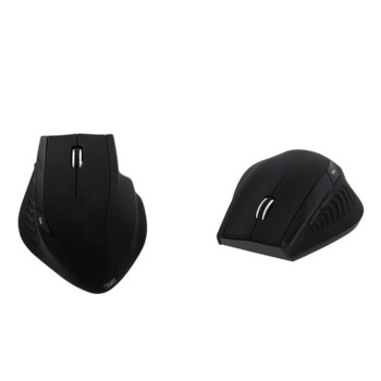 Мишка TnB, оптична (1600 dpi), безжична, USB, черна | JAR Computers TnB Ergonomic 1600 dpi black