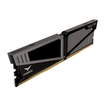Памет 8GB DDR4 2400MT/s, Team Group T-Force VULCAN TLGD48G2400HC1601, 1.2V, сив охладител | JAR Computers 8GB DDR4 2400MHz Team Group Vulcan TLGD48G2400HC16