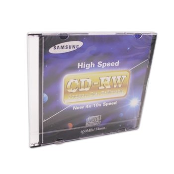 Samsung CD-RW 650MB 10x speed 1br