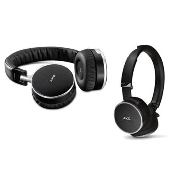 Слушалки AKG N60NC, микрофон, сгъваеми, 10Hz-22kHz, откачащ се кабел 1.2m, черни | JAR Computers AKG N60NC