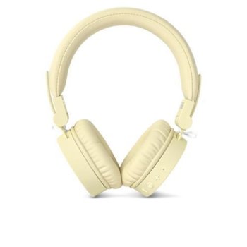 Слушалки Fresh n Rebel Buttercup, безжични, микрофон, Bluetooth, 20 Hz-20 kHz, бежови | JAR Computers Freshn Rebel Caps FNR-CAPS-BT-BC