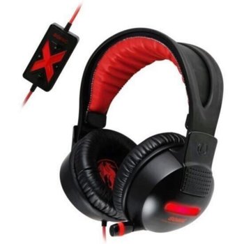 Слушалки Somic G956, микрофон, гейминг, виртуален 7.1 съраунд, 40мм високоговорители, 20Hz - 20KHz честотен диапазон, USB, черни | JAR Computers Somic G956