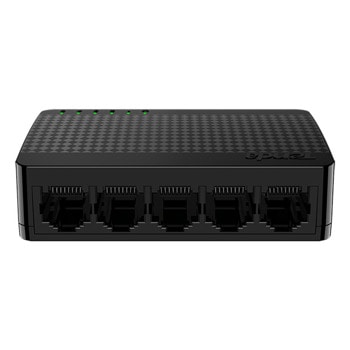 Суич Tenda SG105M, 2500Mbps, 5 порта, 5x 10/100/1000 Mbps RJ-45 | JAR Computers Tenda SG105M