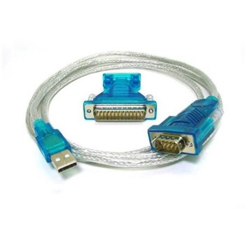 USB A(м) към Serial RS232(м) 1.5m