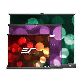 Екран Elite Screens PC45W PicoScreen, свободно стоящ, MaxWhite, 914 x 685 мм, 45" (114.3 cm), 4:3 | JAR Computers Elite Screens PicoScreen Series PC45W