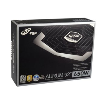 Fortron Aurum 92+ 650W + T-shirt FSP PPA650208