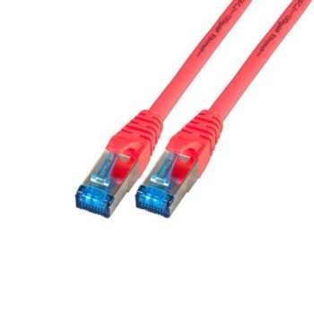 Пач кабел EFB Elektronik, SFTP, Cat.6A, 10m, червен | JAR Computers EFB Elektronik Cat.6A 10m SFTP червен K5524RT.10