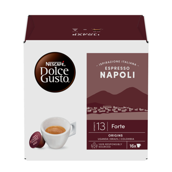 Кафе капсули NESCAFE DOLCE GUSTO Espresso Napoli, 16 напитки | JAR Computers NESCAFE DOLCE GUSTO Espresso Napoli 16