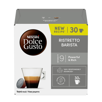 Кафе капсули NESCAFE DOLCE GUSTO Ristretto Barista, 30 напитки | JAR Computers NESCAFE DOLCE GUSTO Ristretto Barista 30 напитки