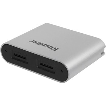 Четец за карти Kingston WFS-SDC, USB C, сив | JAR Computers Kingston WFS-SDC