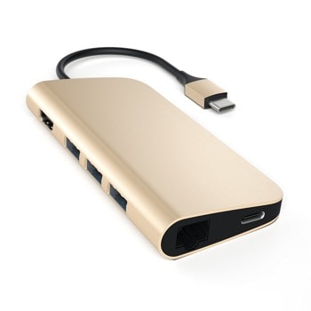 Satechi USB-C Aluminum Multiport Adapter ST-TCMAG