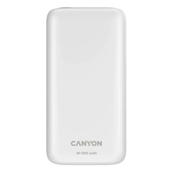 Външна батерия Canyon PB-301 White