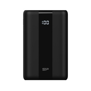 Външна батерия/power bank/ Silicon Power QX55, 30000 mAh, черна, 3x USB 3.0, Type C, черна | JAR Computers Silicon Power QX55, 30000 mAh Black