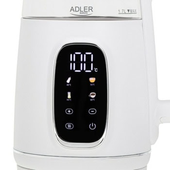 Електрическа кана Adler AD 1305 бяла