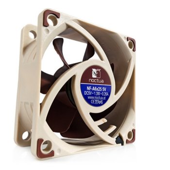 Вентилатор 60mm, Noctua NF-A6x25-5V, 3-pin, 3000 rpm | JAR Computers Noctua NF-A6x25-5V