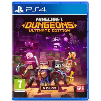 Игра за конзола Minecraft Dungeons: Ultimate Edition, за PS4 | JAR Computers Minecraft Dungeons: Ultimate Edition PS4