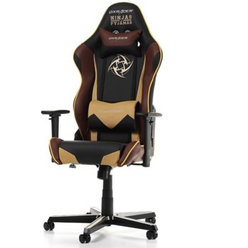 Геймърски стол DXRacer Racing OH/RZ126/NCC/NIP, черен/Beige/Burgundy | JAR Computers DXRacer RACING OH/RZ126/NCC/NIP