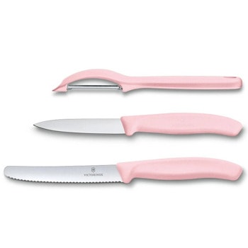 Комплект ножове и белачка, Victorinox Swiss Classic Trend Colors, светлорозов | JAR Computers Victorinox Swiss Classic Trend Colors 6.7116.31L52