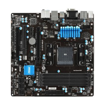 Дънна платка MSI A78M-E45 V2, AMD® A78H, FM2+, DDR3, PCI-E (HDMI & DVI), 6x SATA 6Gb/s, 4x USB3.0, Micro-ATX | JAR Computers MSI A78M-E45 V2