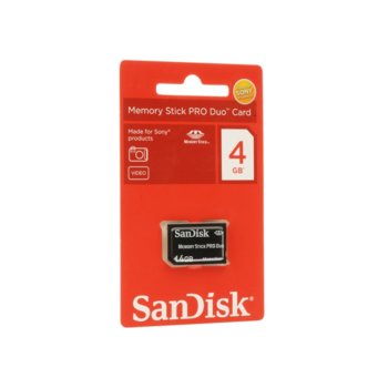 Memory Stick Pro Duo 4Gb