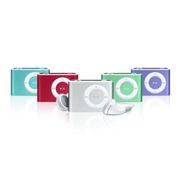 MP3 Apple iPod Shuffle 2GB 3nd Gen Сребрист/Син/…