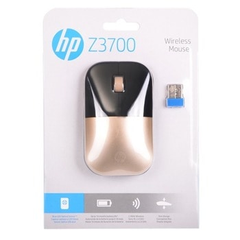 HP Z3700 Gold Wireless Mouse X7Q43AA