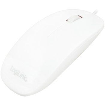 LogiLink Mouse Optical white flat ID0062
