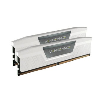 Памет 32GB (2x16GB) DDR5 6000MT/s, Corsair Vengeance White, CMK32GX5M2E6000Z36W, 1.35V | JAR Computers Corsair CMK32GX5M2E6000Z36W