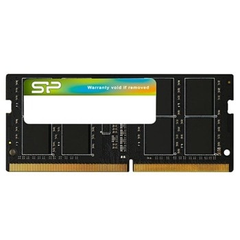 Памет 8GB DDR4, 2666MT/s, SO-DIMM, Silicon Power SP008GBSFU266B02, 1.2V | JAR Computers Silicon Power SP008GBSFU266B02