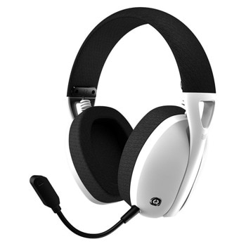 Слушалки Canyon Ego GH-13, жични/безжични, микрофон, Bluetooth, USB, до 18 часа време на работа, черно-бели | JAR Computers Слушалки Canyon Ego GH-13 CND-SGHS13W