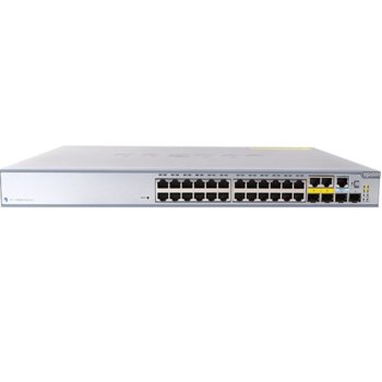 Суич Opzoon PT-2960G-28P, 24-port 10/100/1000BASE-T PoE+ (802.3at), 2-port GbE SFP, 2-port Combo GbE (RJ-45/SFP) | JAR Computers Opzoon PT-2960G-28P