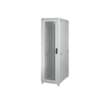 Комуникационен шкаф Mirsan MR-26-GTS61, 19", 26U, 610 x 1000 x 1317 мм, перфорирани врати, сив | JAR Computers Mirsan MR-26-GTS61