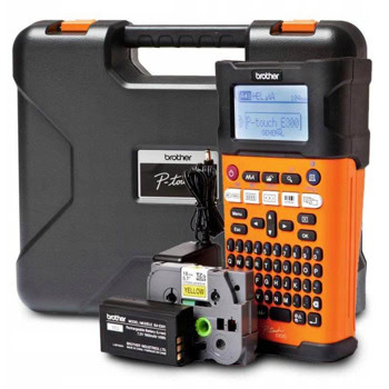 Етикетен принтер Brother PT-E310BTVP, 180dpi, термотрансферен печат, QWERTY клавиатура, USB, Bluetooth, 3.5-18mm ширина на етикета, индустриален | JAR Computers Brother PT-E310BTVP PTE310BTVPQL1