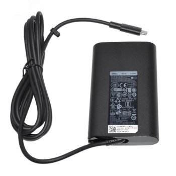 Захранване (заместител) за лаптопи DELL Latitude 11 5175,5179/Chromebook 13 3380/XPS 9365/Latitude 12 7275/Latitude 13 7370/XPS 12 9250, 20V/3.25A, 65W, USB Type-C | JAR Computers MAKKI-NA-DE-49