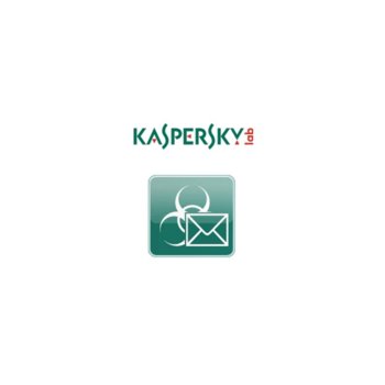 Софтуер Kaspersky Security for Mail Server, за 1 потребител, цена за 1бр. при покупка от мин.25 до макс.49 лиценза, базов лиценз за 1 година | JAR Computers Kaspersky Security for Mail Server KL4313OAPFS