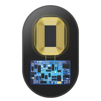 Baseus Wireless Charging Receiver Microfiber Black