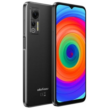 Смартфон Ulefone Note 14 (черен), поддържа 2 SIM карти, 6.52" (16.56 cm) LCD дисплей, четириядрен Mediatek MT6761 2.0 GHz, 4GB RAM, 64GB Flash памет(+microSD слот), 13.0 + 8.0 & 5.0 Mpix камери, Android, 189g | JAR Computers Ulefone Note 14 4/64GB Black 6937748735045
