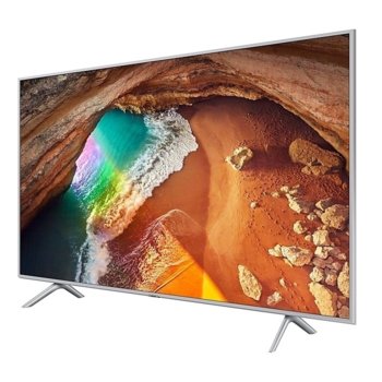 Телевизор Samsung 55Q67, 55" (139.7 cm) QLED Smart TV, 4K/UHD, 2x T2CS2x, Wi-Fi, LAN, 4x HDMI, 2x USB | JAR Computers Samsung 55Q67 QLED Eclipse Silver QE55Q67RATXXH