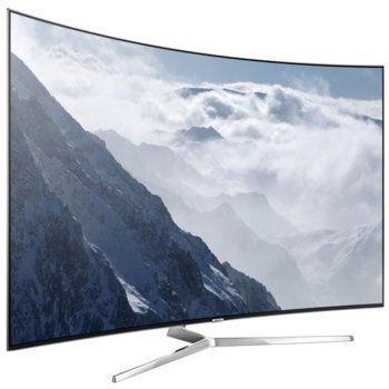 Телевизор Samsung UE49KS9002 с подарък клавиатура Logitech Wireless Touch K400 Plus, 49" (124.46 cm), 4K Curved Smart SUHD TV, T2/C/S2 x2, LAN, Wi-Fi, 4x HDMI, 3x USB | JAR Computers Samsung UE49KS9002 + Logitech K400 Plus