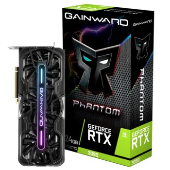 Видео карта Nvidia GeForce RTX 3090, 24GB, Gainward Phantom, GDDR6X, 384-bit, DisplayPort, HDMI | JAR Computers Gainward GeForce RTX 3090 Phantom
