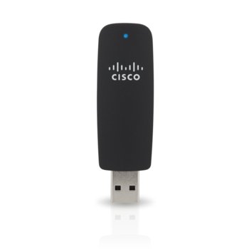 Мрежови адаптер Linksys AE1200, 300Mbps, Wireless-N, USB Adapter | JAR Computers Linksys AE1200